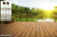 Das Holzwerk Rutesheim-designStudio Terrasse - für Terrassendielen aus Holz Bangkirai-Dielen WPC-Dielen